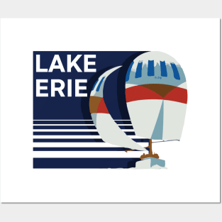 Lake Erie Boat Design Posters and Art